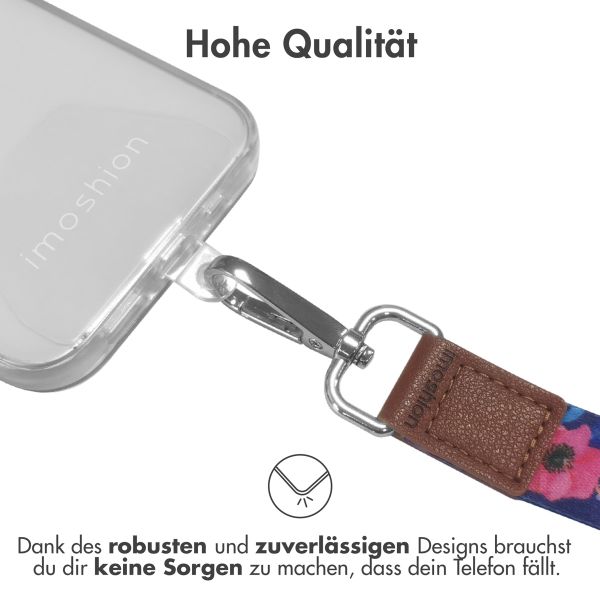 imoshion ﻿Universell verstellbares Telefonband + Handschlaufe - Flowers