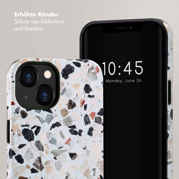 Selencia Vivid Back Cover Apple iPhone 13 - Chic Terazzo