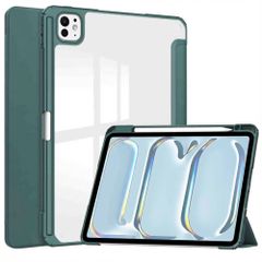 imoshion Trifold Hardcase Klapphülle Apple iPad Pro 11 (2024) M4 - Grün