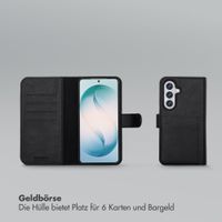 Selencia Olyn Abnehmbare Bookcase mit MagSafe Samsung Galaxy S26 Plus - Schwarz