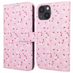 imoshion Design Klapphülle Apple iPhone 15 - Blush Berries