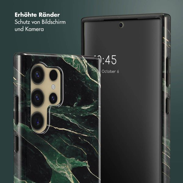 Selencia Vivid Back Cover Samsung Galaxy S24 Ultra - Chic Marble Quartz