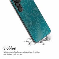 imoshion Design Hülle Samsung Galaxy A55 - Topo Turquoise