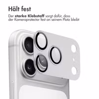 imoshion Kameraprotektor aus Glas 2er-Pack für das Apple Apple iPhone 17 Pro Max - Silver
