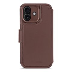 Decoded 2 in 1 Leather Klapphülle MagSafe Apple iPhone 17 - Chocolate Brown