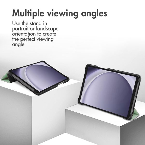 imoshion Trifold Klapphülle Samsung Galaxy Tab A11 / A9 8.7 Zoll - Hellgrün
