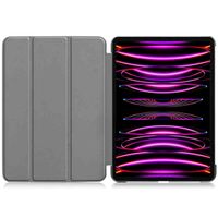 imoshion Trifold Klapphülle Apple iPad Pro 12.9 (2018/2020/2021/2022) - Grau