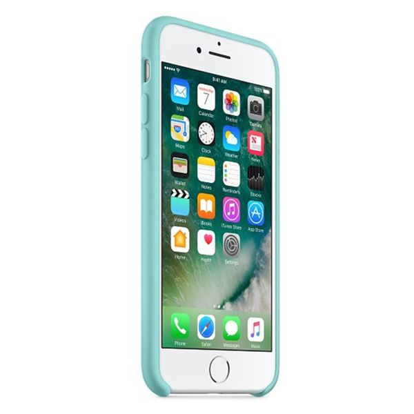 Apple Silikoncase Apple iPhone SE (2022 / 2020) / 8 / 7 - Sea Blue