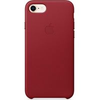 Apple Leder-Case für das Apple iPhone SE (2022 / 2020) / 8 / 7 - Red