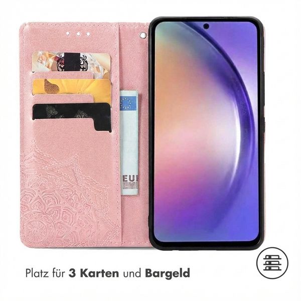 imoshion Mandala Klapphülle Samsung Galaxy A55 - Rosé gold