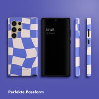 Selencia Vivid Back Cover Samsung Galaxy S24 Ultra - Groovy Sapphire Blue