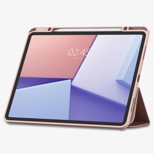 Spigen Urban Fit Klapphülle Apple iPad Air 13 Zoll (2025) M3 / (2024) M2 - Rose Gold