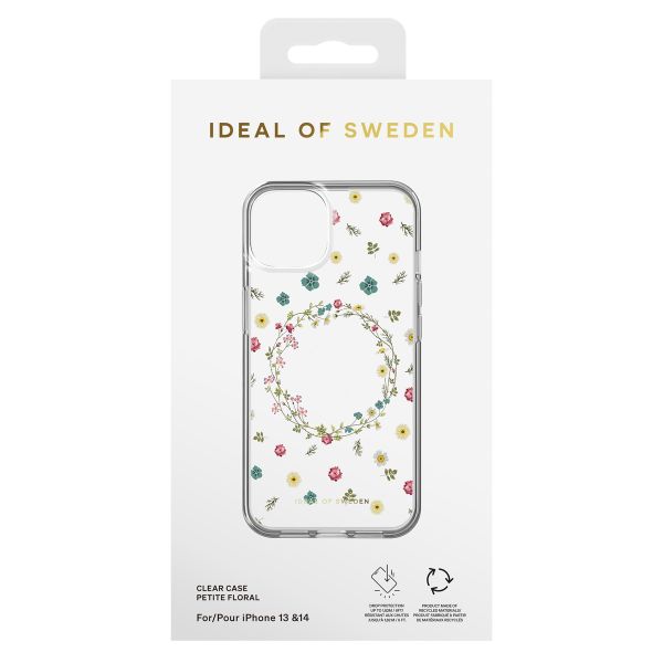 iDeal of Sweden Clear Case für das iPhone 13 / 14 - Petite Floral