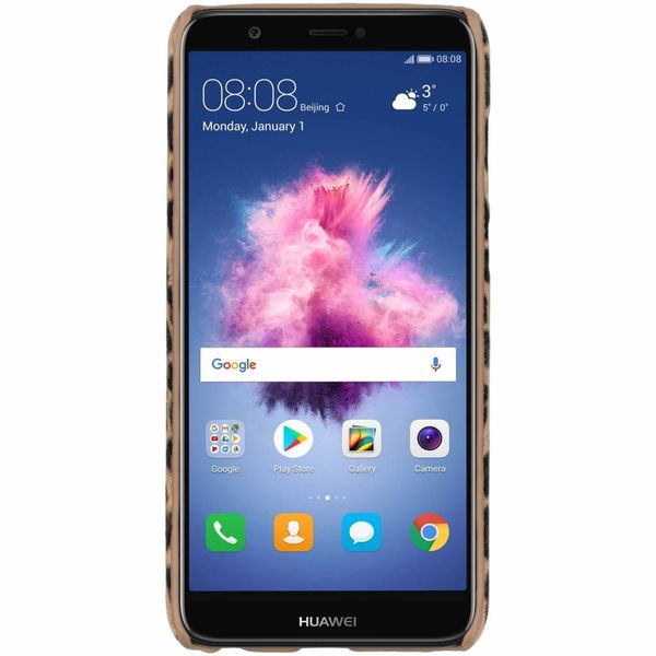 Leopard Design Hardcase-Hülle Braun für das Huawei P Smart