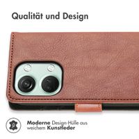 imoshion Luxuriöse Klapphülle OnePlus Nord 3 - Braun