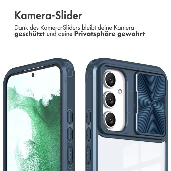 imoshion Back Cover mit Kameraschieber für das Samsung Galaxy A54 (5G) - Dunkelblau