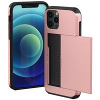 imoshion Backcover mit Kartenfach für das Apple iPhone 12 (Pro) - Rose Gold