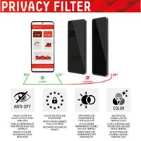 Displex Displayschutz aus gehärtetem Glas Privacy für das Samsung Galaxy S22 Plus