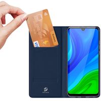 Dux Ducis Slim TPU Klapphülle Dunkelblau für das Huawei P Smart (2020)