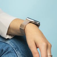 imoshion Magnetisches Milanaise Armband für das  Fitbit Versa 4/ 3 / Sense (2) - Rosé gold