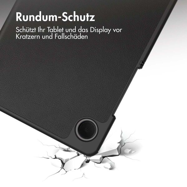 imoshion Trifold Klapphülle Samsung Galaxy Tab A11 / A9 8.7 Zoll - Schwarz